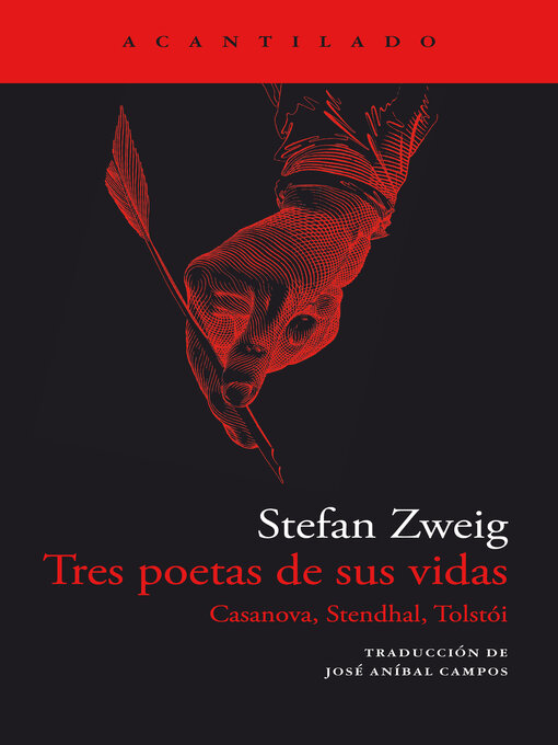 Title details for Tres poetas de sus vidas by Stefan Zweig - Available